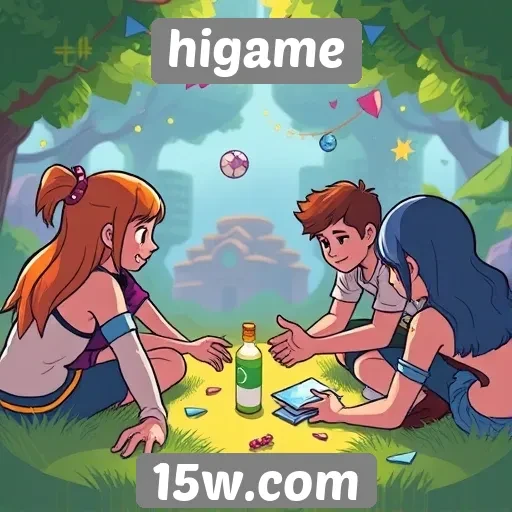 explorando a comunidade de jogadores no higame